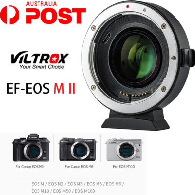 Viltrox EF-EOS M2 0.71X AF Lens Mount Adapter for Canon EOS M/M2/M3/M5/M6/M100