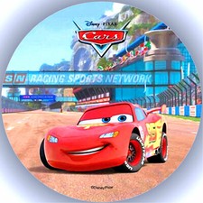Tortenaufleger Geburtstag Party Tortenbild Fondant  Oblate Disney Pixar Cars P1