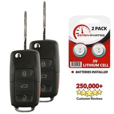 2 For 2012-2016 Volkswagen VW Beetle Keyless Entry Car Remote Key Fob NBG010180T