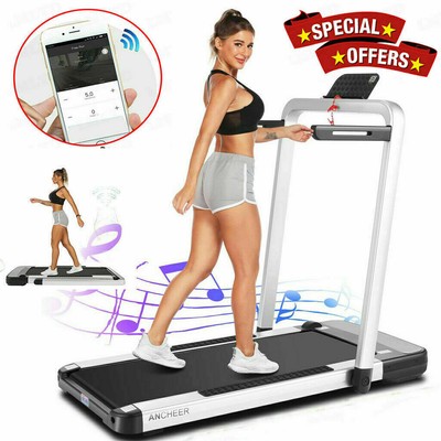 Electric Folding Treadmill Portable Running Walking Machine for Home Office#NEW！