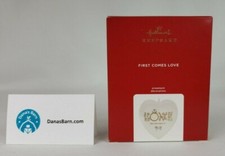Hallmark Keepsake Ornament 2020  First Comes Love Engagement Ring Heart