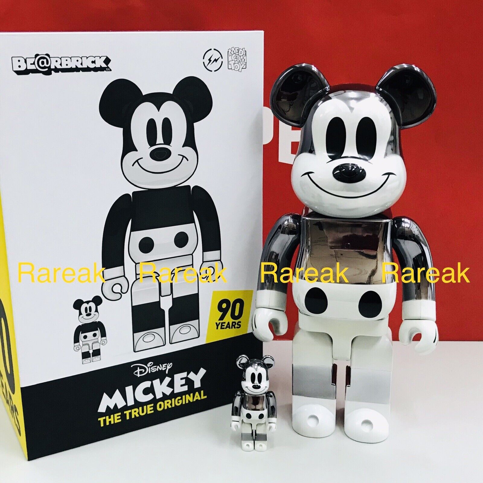 格安超歓迎 MEDICOM TOY - ベアブリック fragment MICKEY MOUSE 100