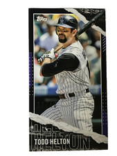 Todd Helton HOF 2020 Topps Rip Mini Base Inner Black RARE NUMBERED CARD /40