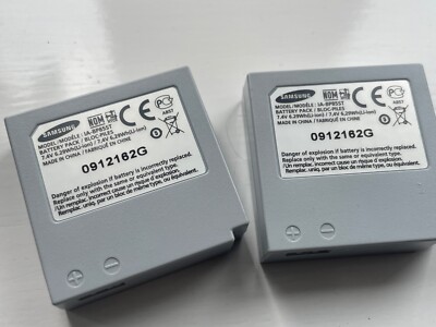 2x Samsung IA-BP85ST 7,4V Akku für H100 H1000 H104 H105 H1052 HMX 10 20 25