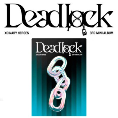 XDINARY HEROES [DEADLOCK] 3rd Mini Album A Ver CD+Foto Buch+3 Karte+Hanger+etc