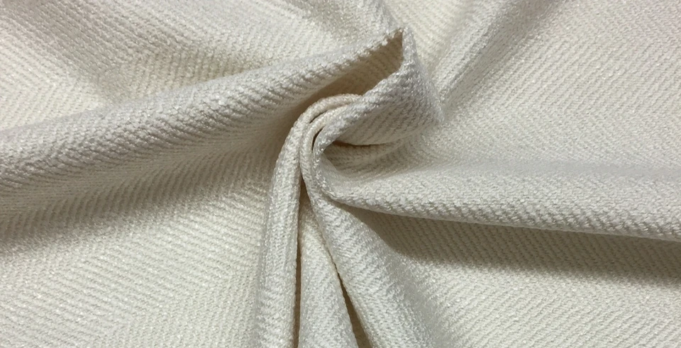 BALLARD DESIGNS DAVIDSON ESPIGA MARFIL BLANCO TEJIDO POR YARDA 56" W Foto 4 de 4