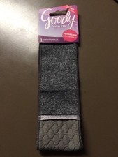Goody 1-Piece Grey Reversible Comfort Head Wrap Ouchless Lot Of 6 Wraps