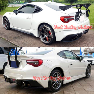 For 2017-2021 Toyota 86 T Style Kouki Rear Bumper Lip (ABS) | eBay
