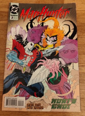 COMIC - DC Comics Manhunter No #2 Dec 1994 Grant Hunt's End!*MC#4*