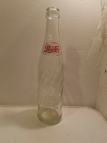1972 ACL USA Pepsi-Cola 10 oz Glass Soda Bottle Oval Label - Picture 2 of 5