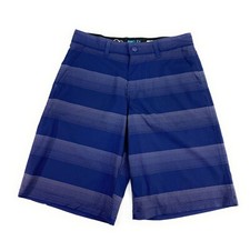 Op Men's OPFLEX 4-Way Stretch 11" Inseam Navy Blue Stripe Board Shorts 30