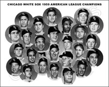 1959 Chicago White Sox Photo 8X10 Aparicio Fox Wynn  Buy Any 2 Get 1 FREE