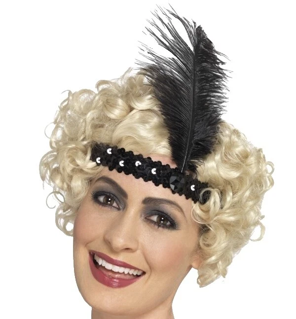 Diademas Smiffys Flapper disfraz