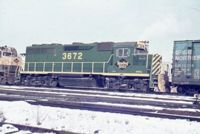 RDG reading railroad EMD 3672 reading Pennsylvania original slide | eBay