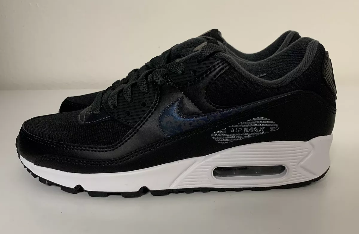 Nike Air Max 90 Black Summit White Women's Sz 10.5/ Sz 9 DC9445-001 NEW!!! | eBay