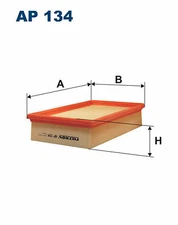 Filtron AP 134 Air Filter for Renault