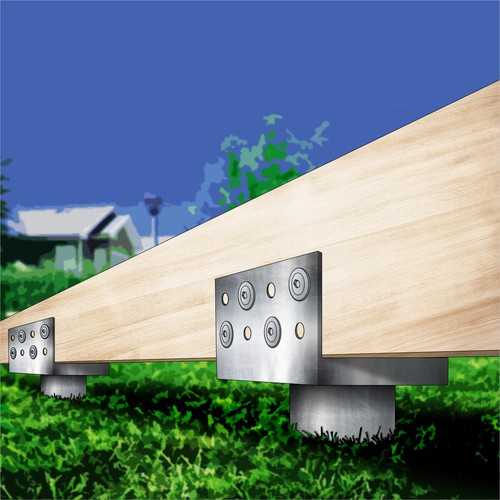 Kleintiergehege – Fundament Set - Bild 6 von 10