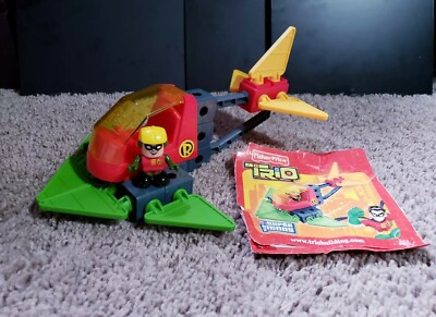 Fisher Price TRIO Blocks DC Super Friends Robin & Jet  Fisher Price Trio Blocks Robin & Jet Set main image 0
