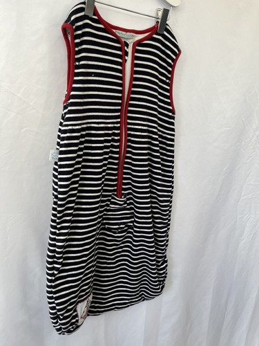 JoJo Maman Bebe Blue Striped Sleeping Bag - 6/24 Mths Cotton Baby’s - Picture 6 of 12