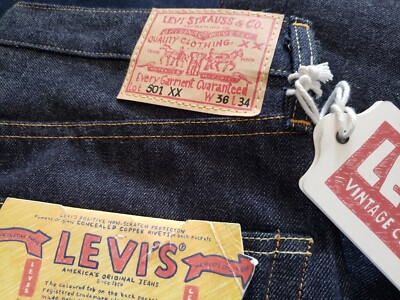 リーバイスビンテージクロージング1955 501XX W36 L34 Levi's VINTAGE CLOTHING リーバイスビンテージクロージング LVC