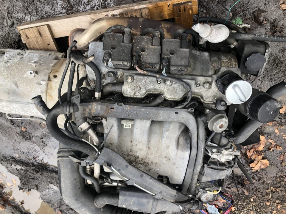 1998-2000 Mercedes Benz W202 C280 Engine Assembly 110K Tested Oem 98 99 00 - Image 2 of 4