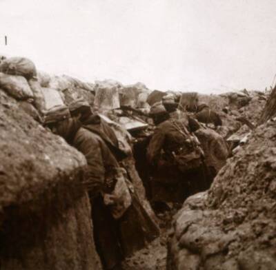 Preparing for attack Arne Northern France 1914 - 1918 Old Photo