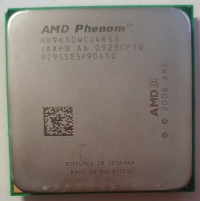AMD Phenom X4 9650 2.3GHz Quad-Core (HD9650WCJ4BGH) Processor