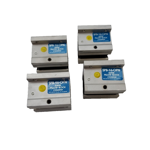 (4er-Set) Thomson SPB16OPN Super Kugelbuchsenlager mit Stehlager 1 Zoll Bohrung