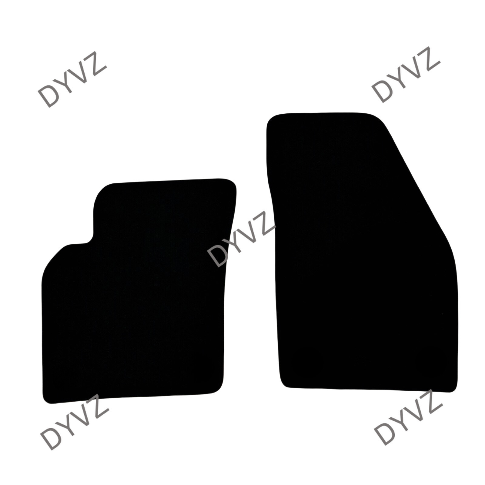 Volvo V50 04-2011 Velour Waterproof Black Car Floor Mats