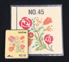 Floral Motifs Embroidery Designs Card 45 for Deco Brother Baby Lock Simplicity