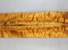 YK371 Ripple Maple Wood Ukelele Sides Set Luthier Tonewood