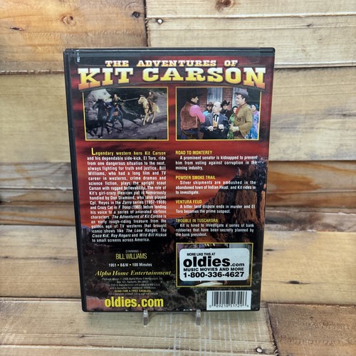 The Adventures Of Kit Carson Volume 10 DVD (Used) Western Bill Williams - Picture 2 of 3