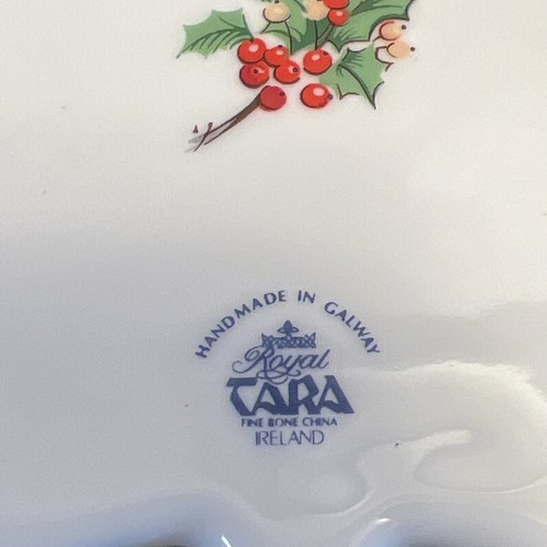 Vintage Royal Tara Ireland Christmas Ornament Fine Bone China Star Bird - Picture 4 of 9