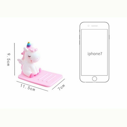 US Cute Unicorn Phone Stand Anti slip Car Table Phone Tablet Holder Bracket - 第 5/15 張圖片