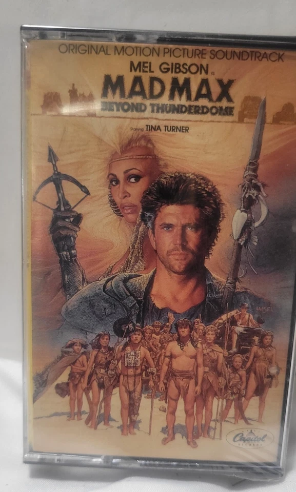 Cassette Tape MAD MAX THUNDERDOME Movie Original Motion Picture Soundtrack Seale Foto 2 de 4