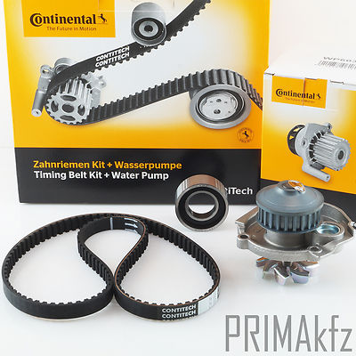 Kit De Distribution + Pompe à Eau CONTITECH CT997WP1 - Compatible Fiat Panda, Uno, Punto, Seicento, Lancia Y - 125 Dents, 15 Mm, Sans Joint D'étanchéité - 3
