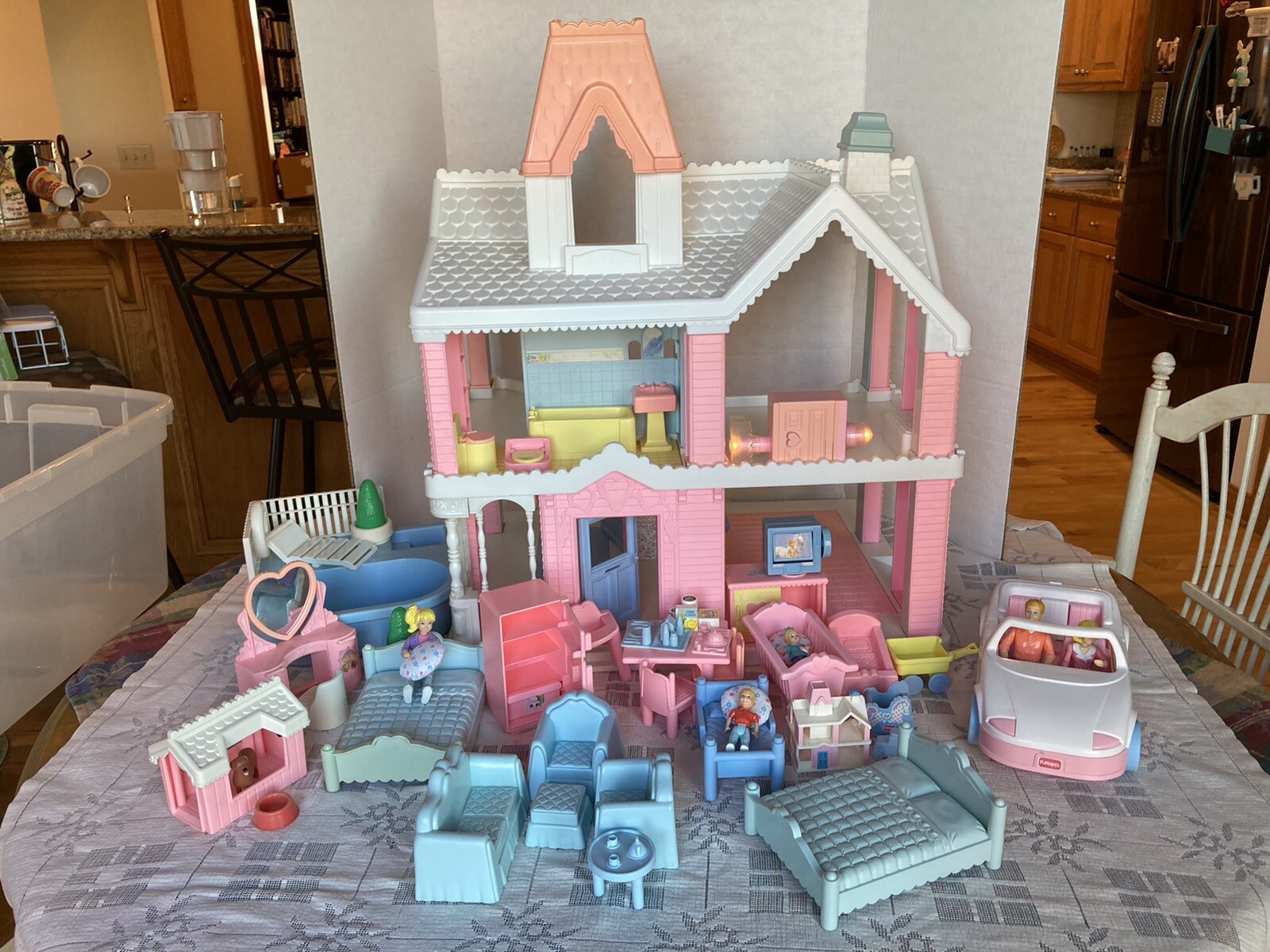 playskool victorian dollhouse 1991