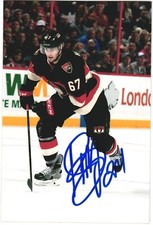 Ben Harpur Autographed 4x6 Color Photo Ottawa Senators #67 Black B