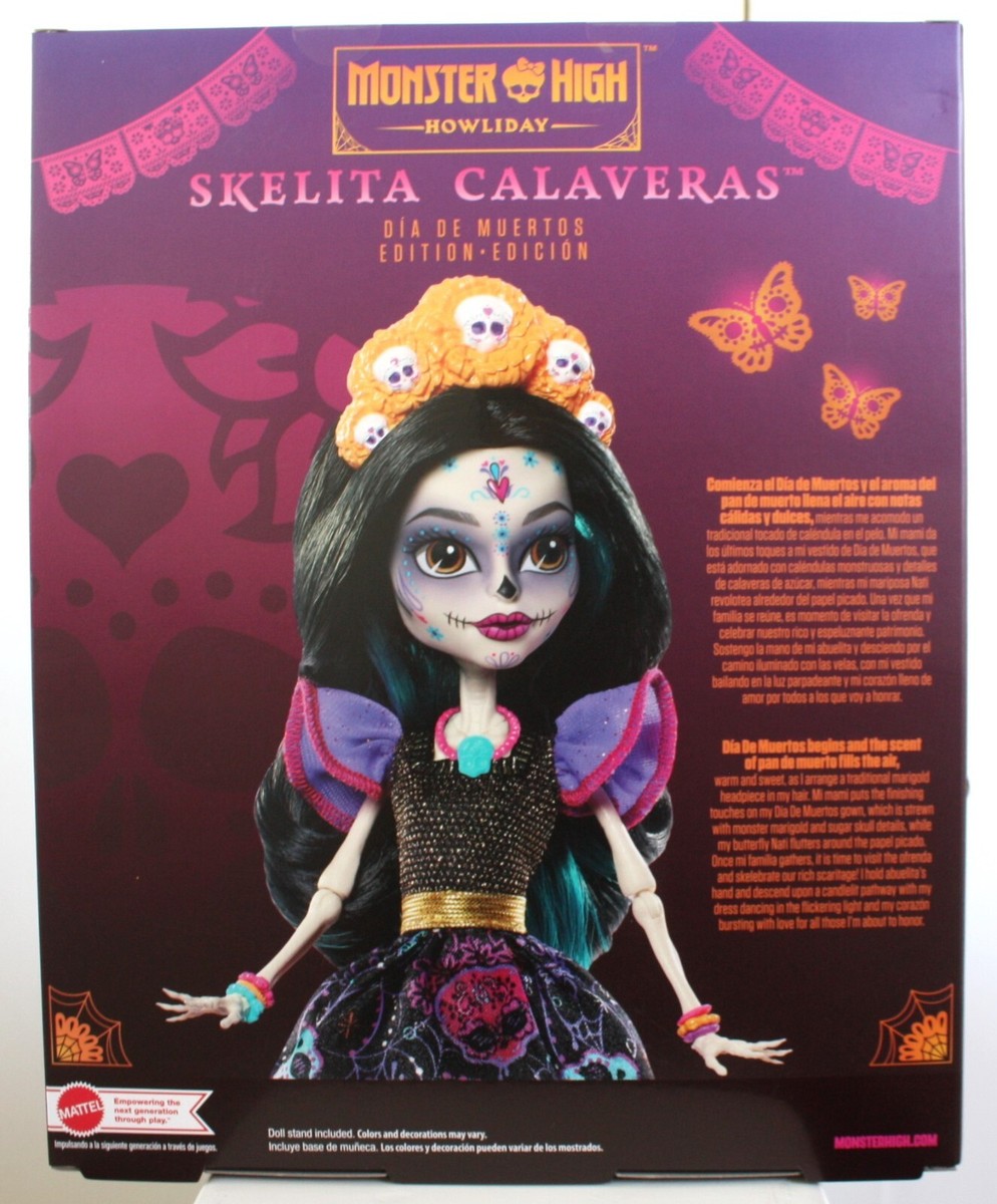 新品　モンスターハイドール　スケリタ・カラベラス・ディア・デ・ムエルトス 2023 MATTEL Monster High Skelita Calaveras Dia De Muertos Edition