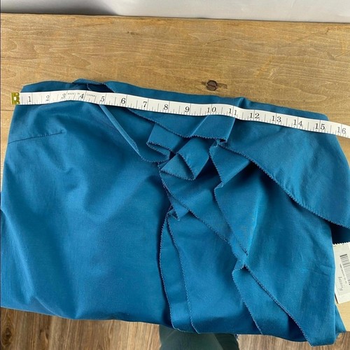 Neu mit Etikett Hanii y Bleistiftrock türkisblau Lagenlook seitlich, 42 - Bild 11 von 13