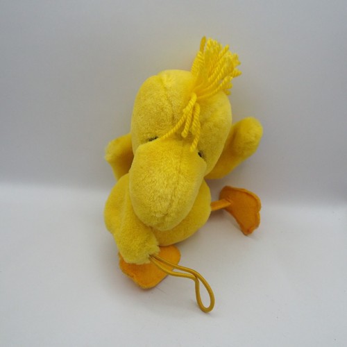 Snoopy Peanuts Woodstock C0508 Nakajima Button Strap Plush 6" Toy Doll Japan - Picture 2 of 8