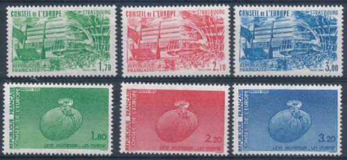 CS - Service Stamps No. 82 to 87 New Luxury ** - Picture 1 of 1