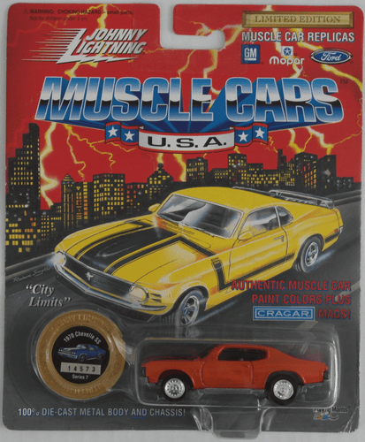 Johnny Lightning - ´70 / 1970 Chevelle SS orange Neu/OVP