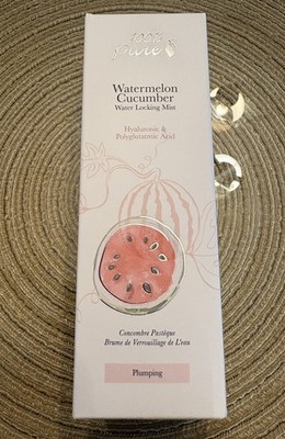 100% PURE Watermelon Cucumber Water Locking Mist 3.4 fl oz Vegan Plump Hydrate