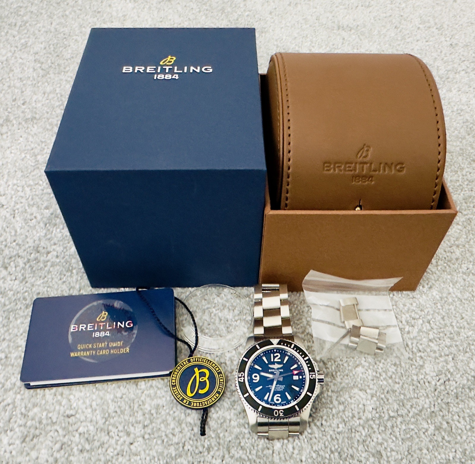 BREITLING SUPEROCEAN 44MM - A17367 AUTOMATIC - PERFECT UNMARKED CONDITION 