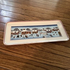 Villeroy & Boch Naif Nativity Christmas Rectangle Holiday Plater