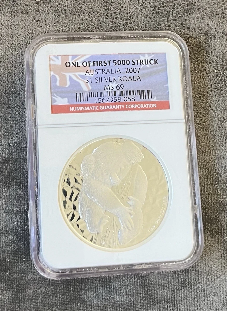 Australian Koala NGC Grade MS 69 Silver Bullion Coins for sale | eBay