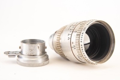 S Mount Kodak 50mm f/1.6 Anastigmat Cine Lens with M Mount Adapter V29