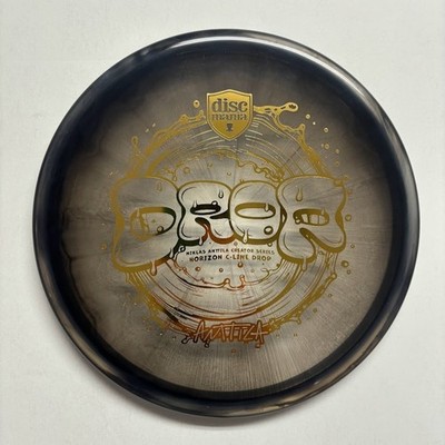Discmania Niklas Anttila Horizon C-Line DROP - Black Smokey w/ Gold Stamp 173g