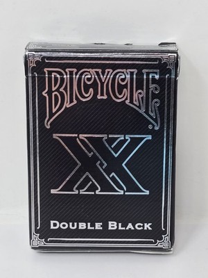 Bicycle Double Black Playing Cards by Gamblers Warehouse, USPCC, 2014
